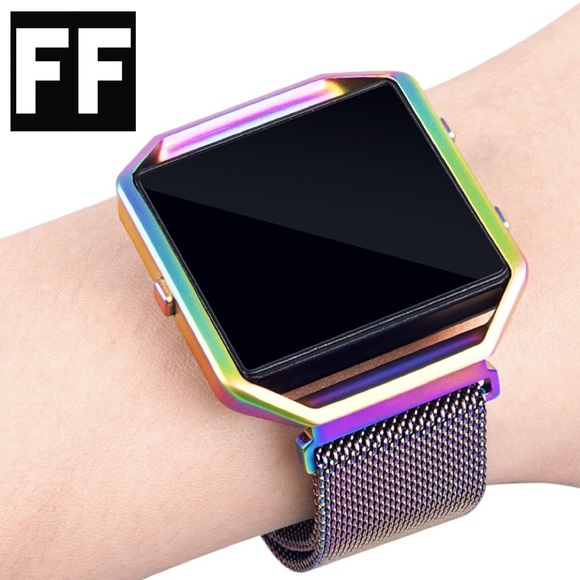 fitbit blaze milanese band